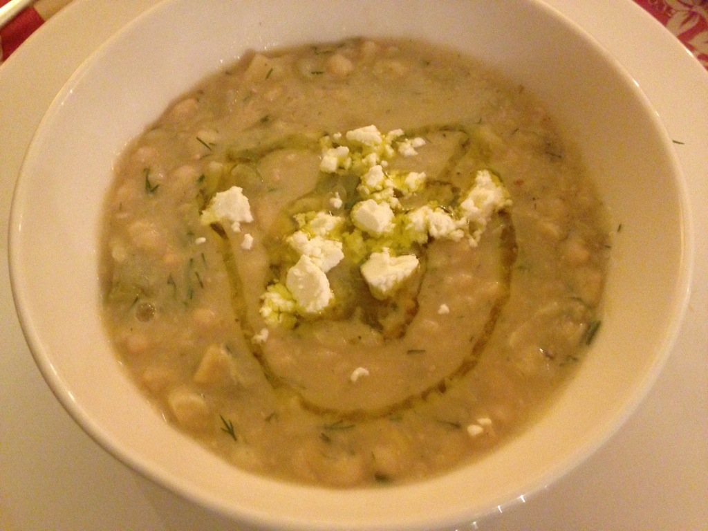 Yummy White Bean Soup with a Greek Accent