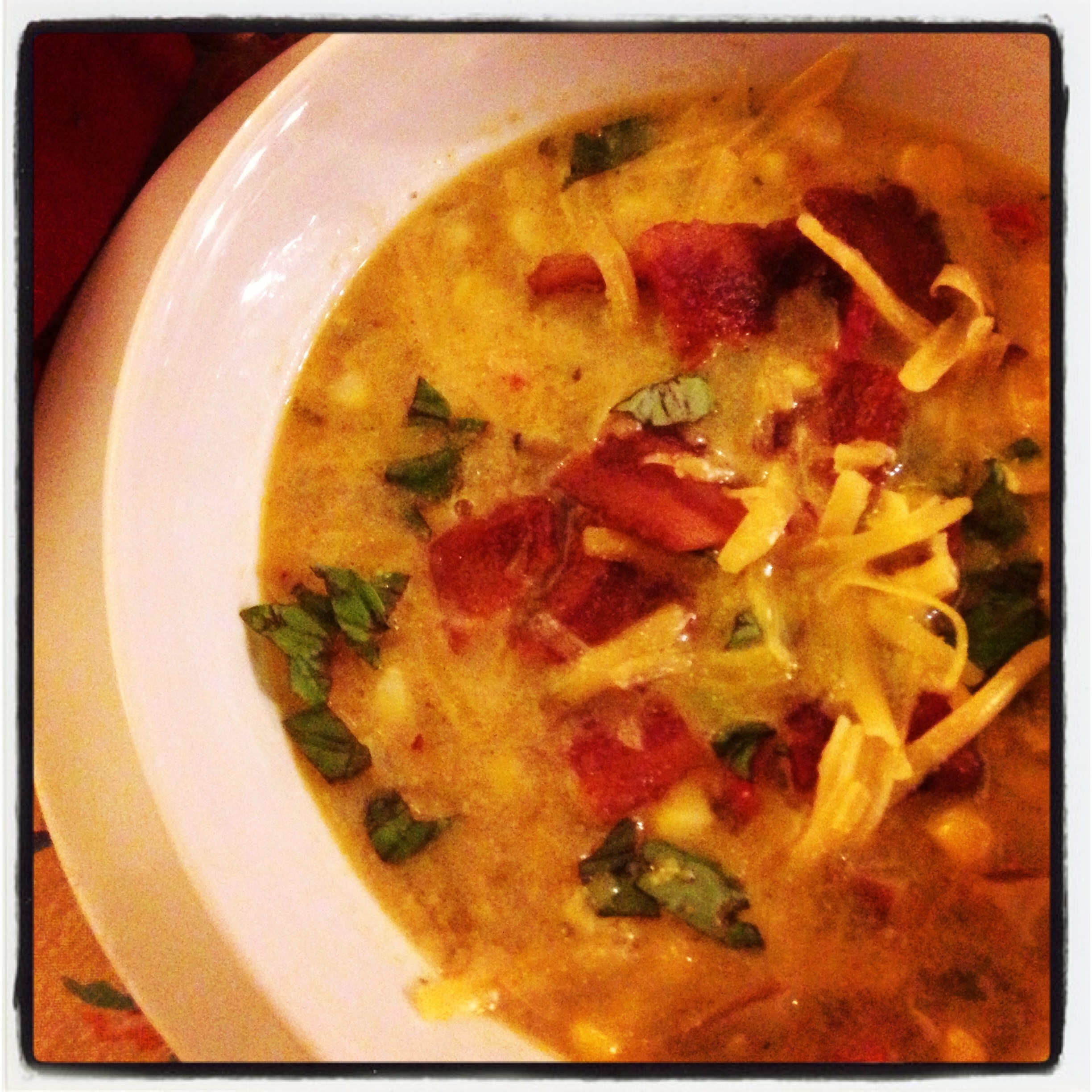 Labor Day and Late Summer Corn Chowder