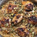 On the eve of October ~ One Pot Moroccan Chicken and Rice with Dates and Green Olives {Recipe}